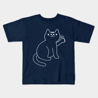 Cat Gives Approval Kids T-Shirt